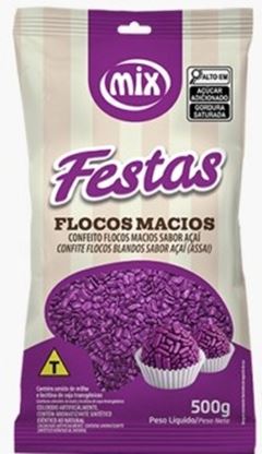 MIX CONFEITO FLOCOS MACIO ACAI 500G