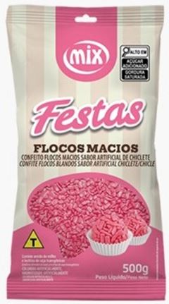 MIX CONFEITO FLOCOS MACIO CHICLETE 500G