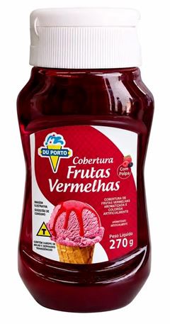 COBERTURA DUPORTO FRUTAS VERMELHAS 270G