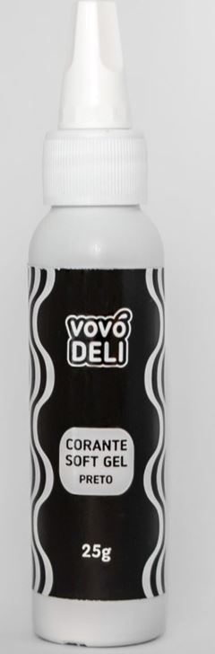 VOVODELI CORANTE SOFTGEL PRETO 25G