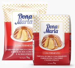FARINHA DE TRIGO C/ FERMENTO DONA MARIA 10X1 KG PASTLICO