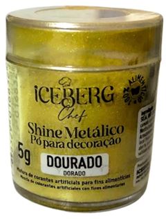 ICEBERG PO DECOR METAL DOURADO 5G