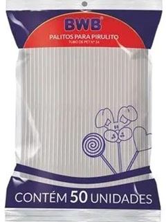 BWB PALITOS P/PIRULITO MEDIO CR PCT50UN