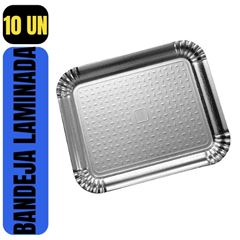 BANDEJA LAMINADA NÚMERO 2 PACOTE COM 10 UNIDADES