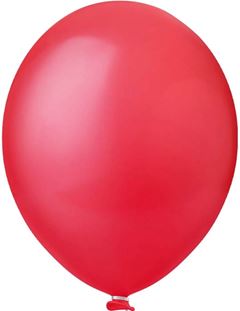 BALAO RED 9 LISO VERMELHO HAPPY DAY C/50