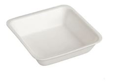 BANDEJA DE ISOPOR, COPOBRAS, B1 CRL, TAMANHO 150X150X18, FARDO 400 UNIDADES.
